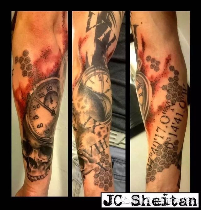 Цей хлопець створює шедевральні татуювання своїм протезом - фото 152437