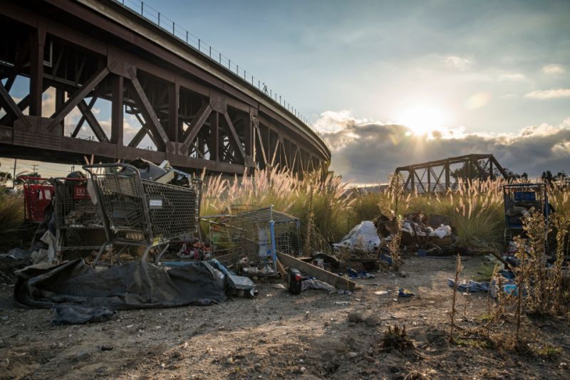 Лос-Анджелес перетворюється у місто безхатьків: вражаючі фото