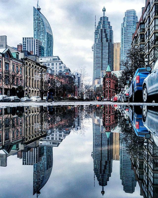 Як виглядає світ у калюжах: неймовірні фото - фото 151221