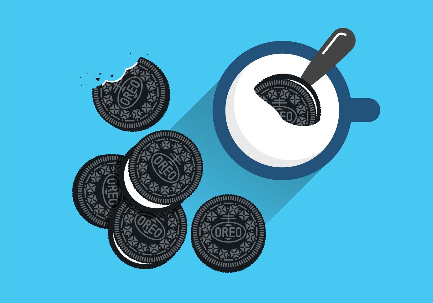 Над Нью-Йорком пролетіло печиво Oreo