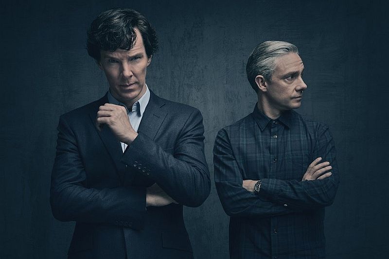 Кадр з серіалу "Шерлок" - фото 1