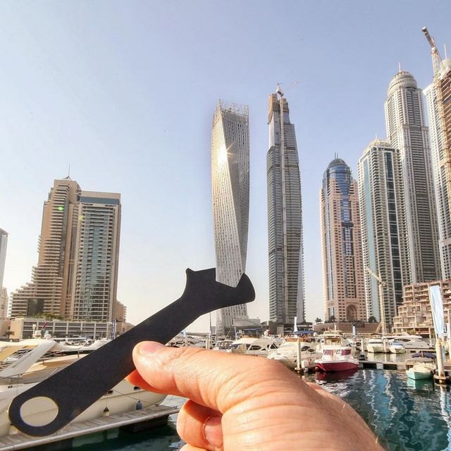 Британець трансформує відомі місця у мистецтво: ефектні фото - фото 155901