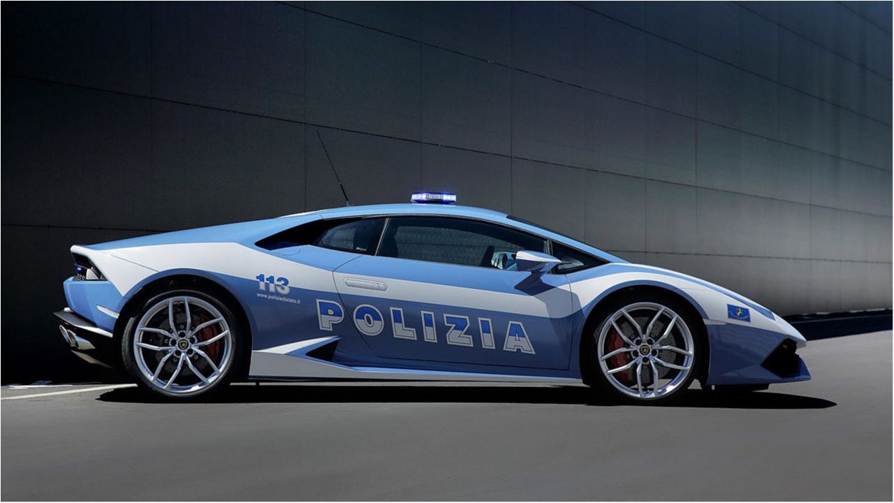 Італійські поліцейські патрулюватимуть на розкішних Lamborghini