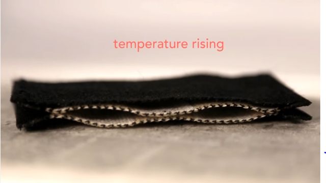 Створено "розумну" тканину, яка захистить від будь-якої погоди