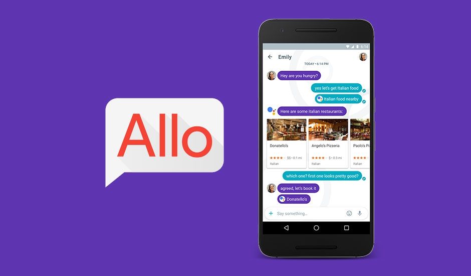 Google Allo навчився обмінюватися файлами
