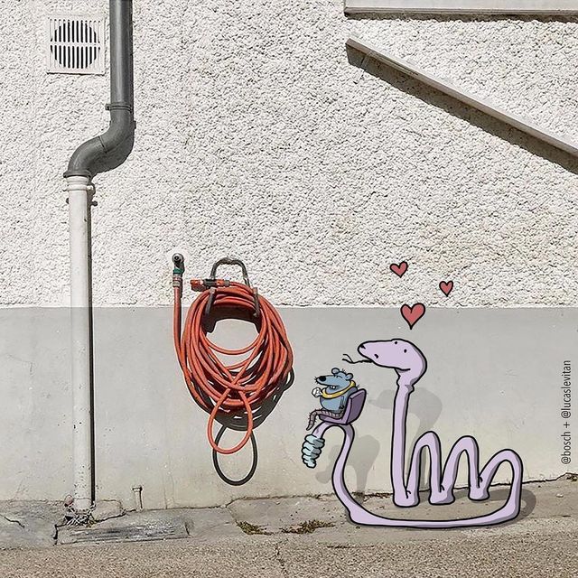 Більш ніж фото: ілюстратор "стібеться" над публікаціями в мережі - фото 150745