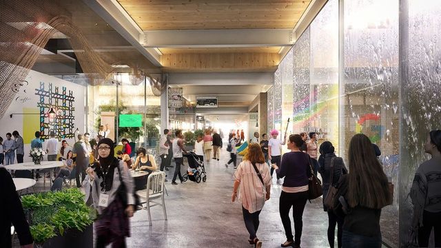 Google будує нову штаб-квартиру: фото масштабного проекту - фото 151650