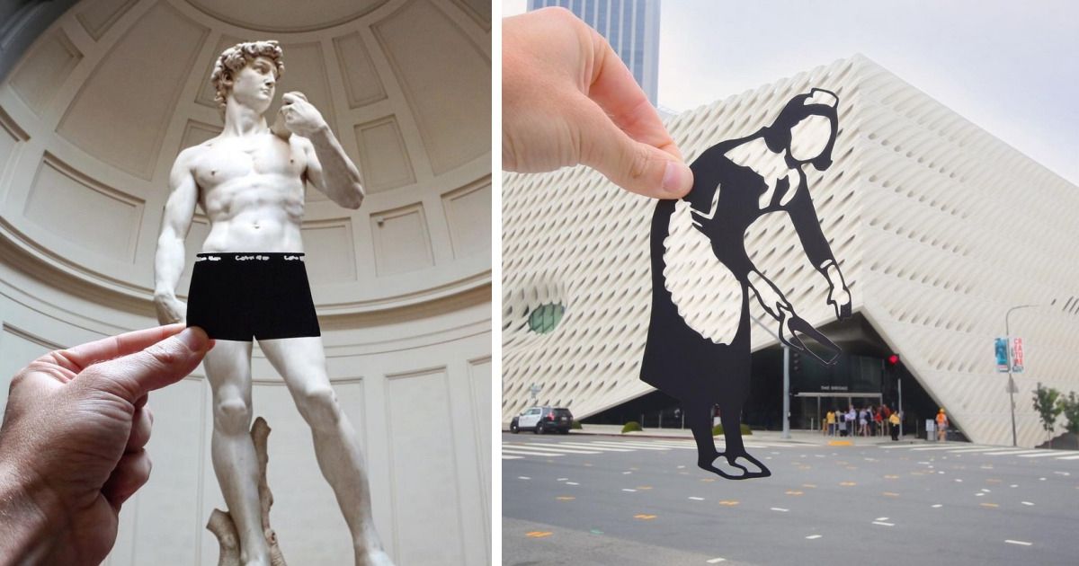 Британець трансформує відомі місця у мистецтво: ефектні фото