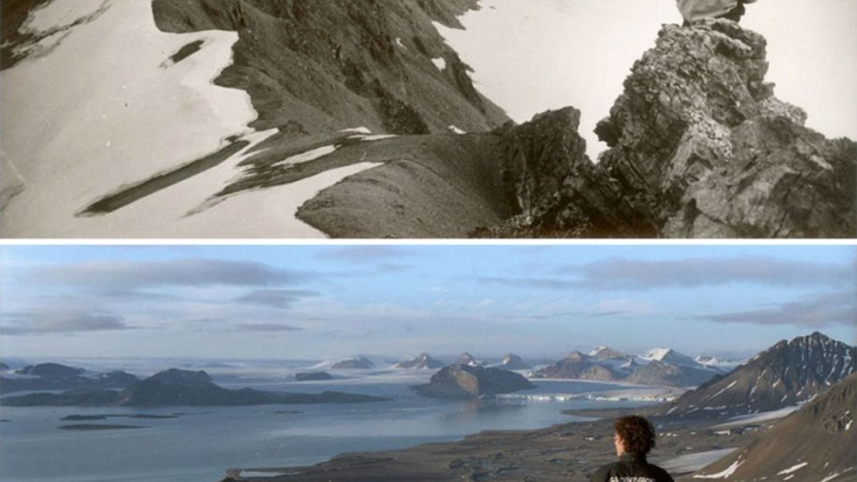 Що зміна клімату зробила з Арктикою за 100 років: шокуючі фото - фото 1
