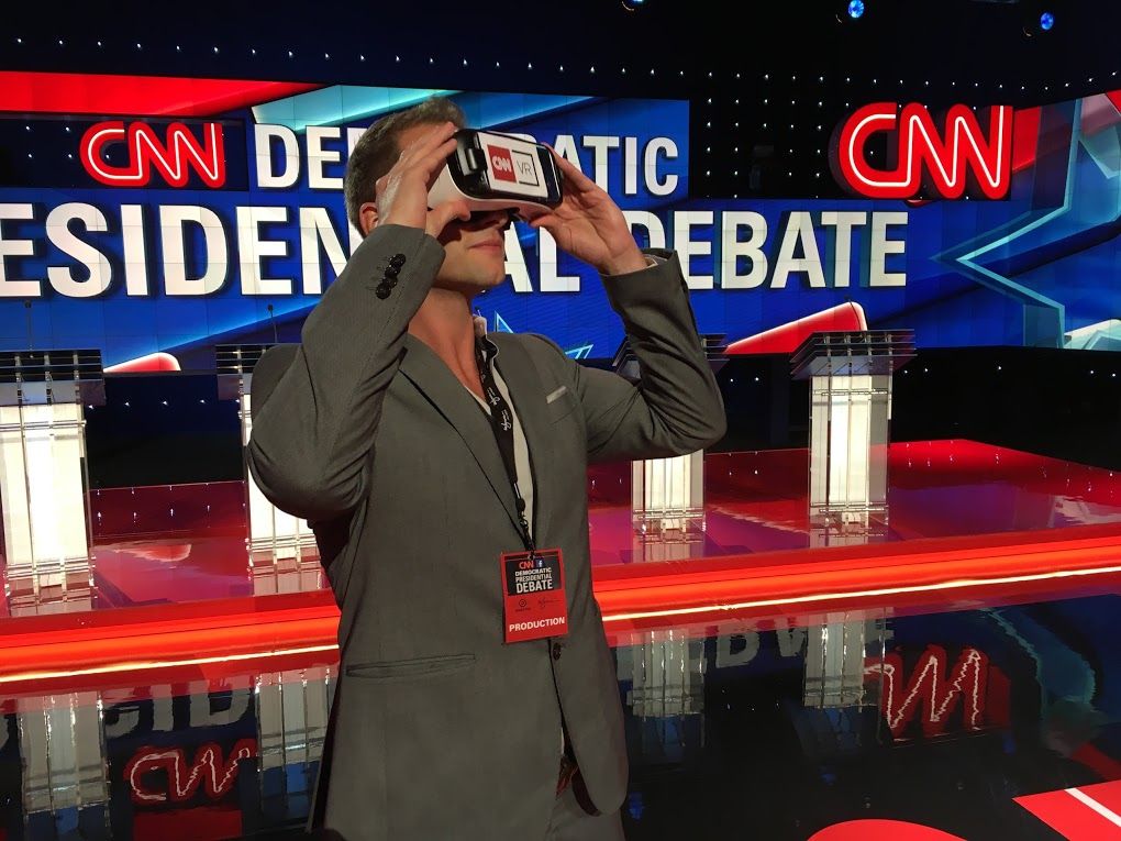 CNN запустив ньюзрум віртуальної реальності