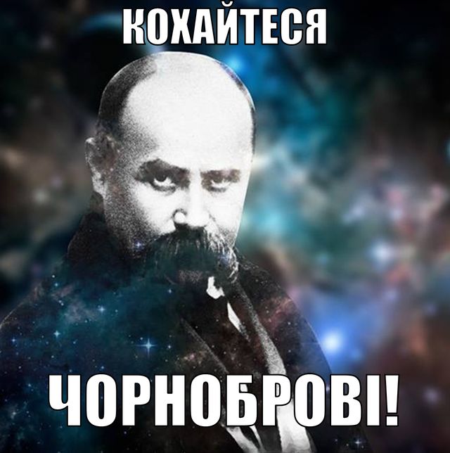 Кохайтеся, чорноброві: у мережі створили креативні меми Тараса Шевченка - фото 150392