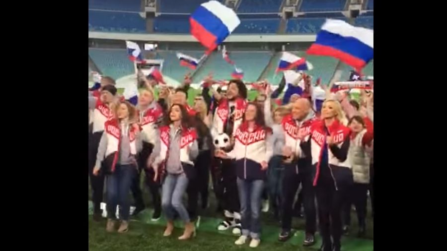 Кіркоров і ко зганьбилися із гімном ЧС-2018 з футболу: відеофакт