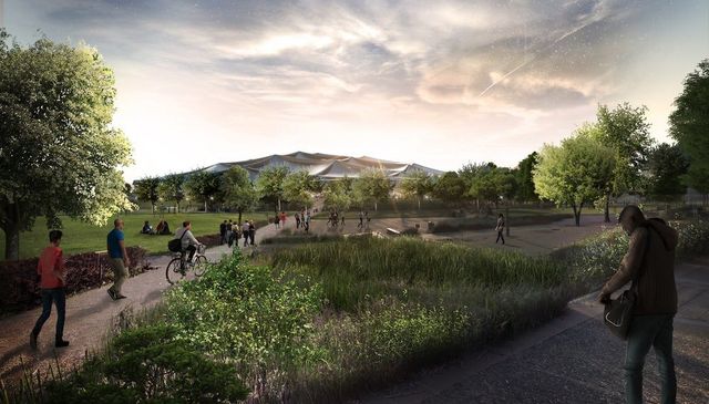 Google будує нову штаб-квартиру: фото масштабного проекту - фото 151644