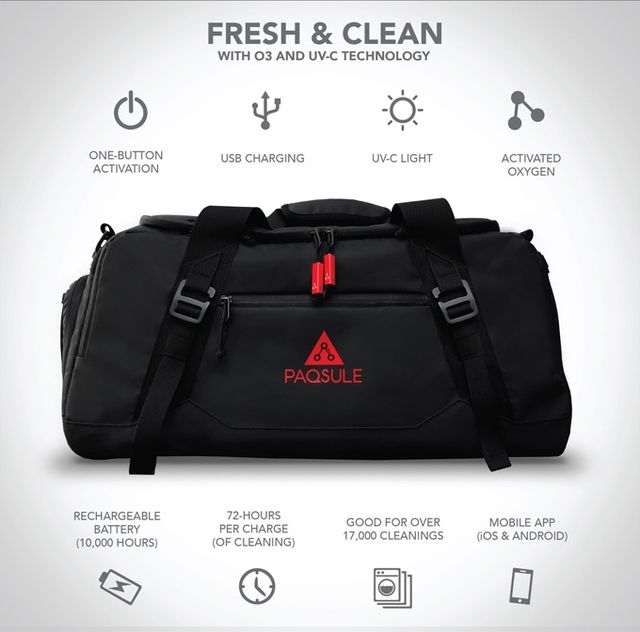 У Каліфорнії створили сумку, яка позбувається бактерій - фото 153960