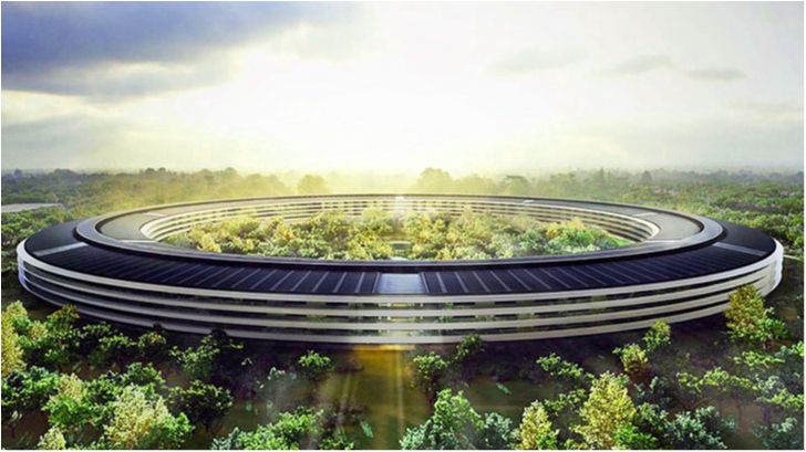 Новенький суперсучасний офіс Apple зняли на відео