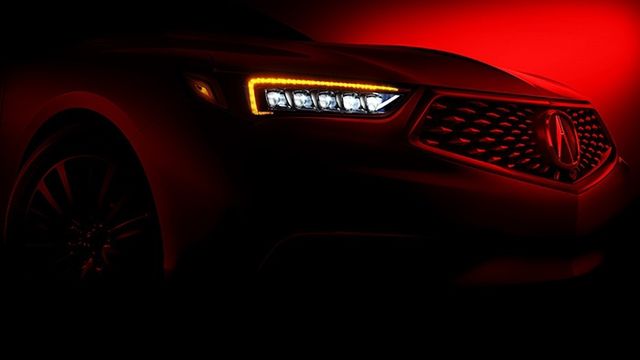 Acura показала перший тизер оновленого седана TLX - фото 155508