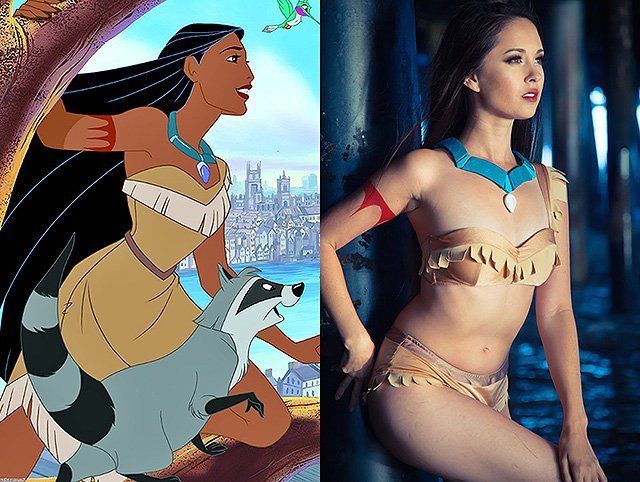 Створено жіночу білизну в стилі діснеївських принцес: ефектні фото - фото 152345