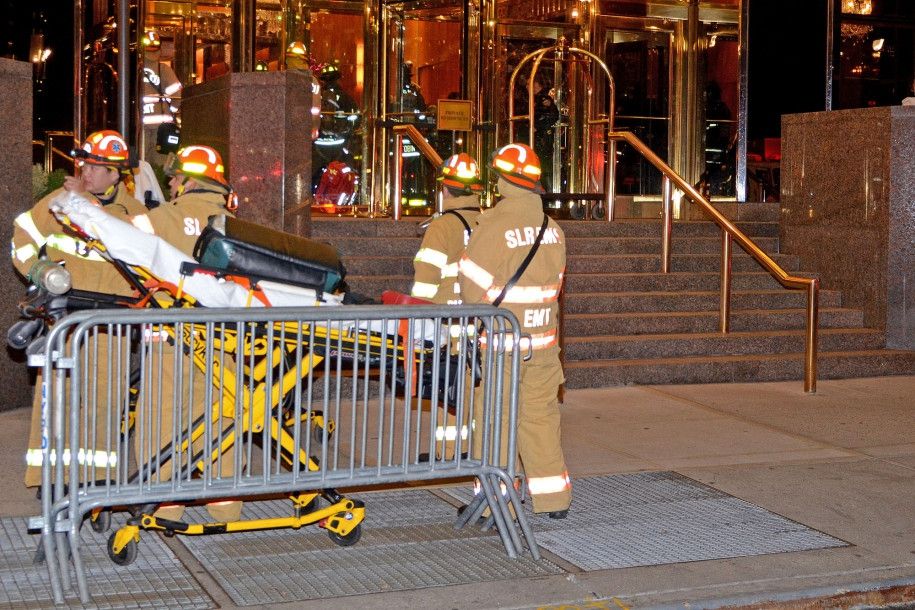 У вежі Трампа в Нью-Йорку сталася пожежа