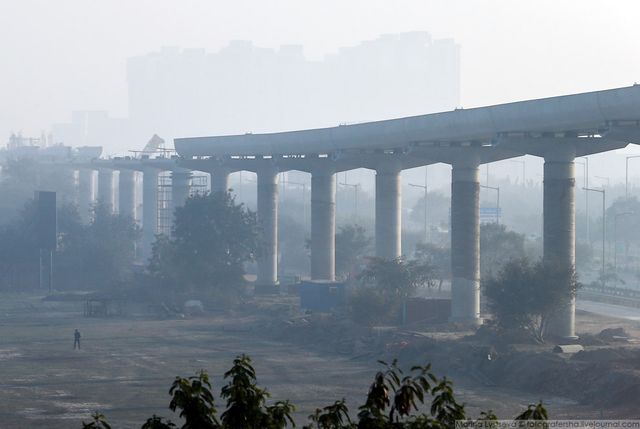 Індія з вікон автобусів: незвичайні фото - фото 155787