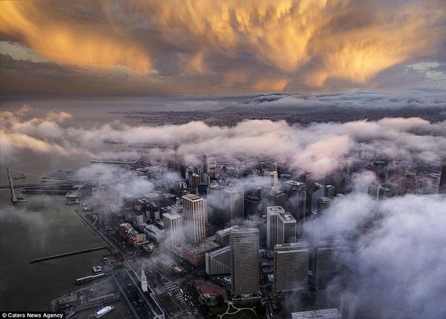 Сан-Франциско в тумані: заворожуючі фото - фото 158794