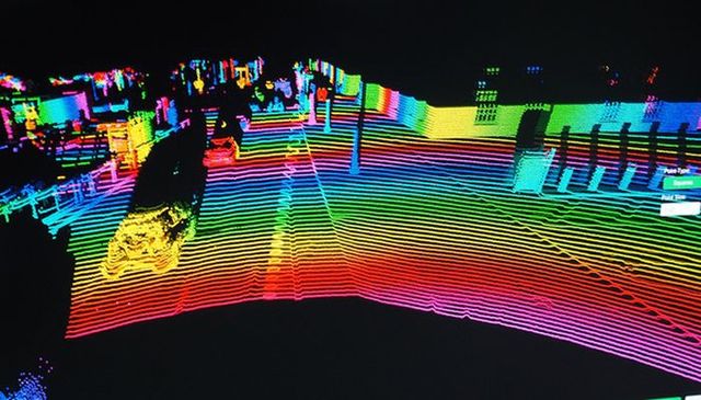 Яким "бачать" світ безпілотні авто: ефектні фото - фото 160626