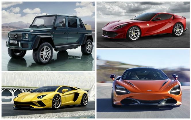 Ось найдорожчі автомобілі, випущені в 2017 році