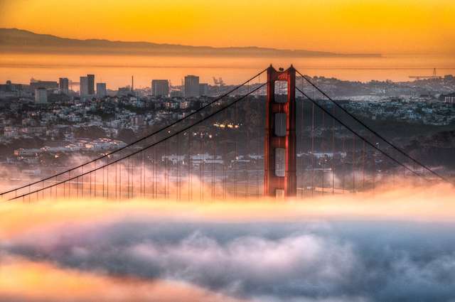 Сан-Франциско в тумані: заворожуючі фото - фото 158793