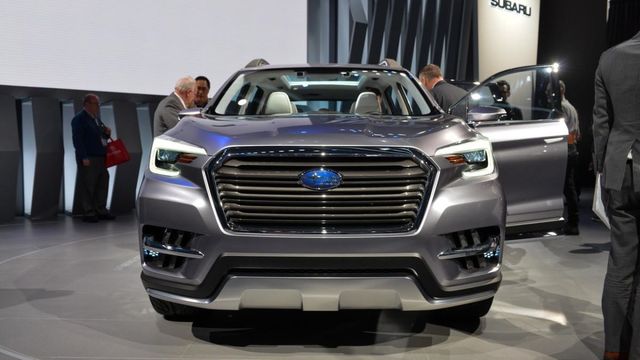 Subaru показала потужний семимісний кросовер Ascent - фото 159713