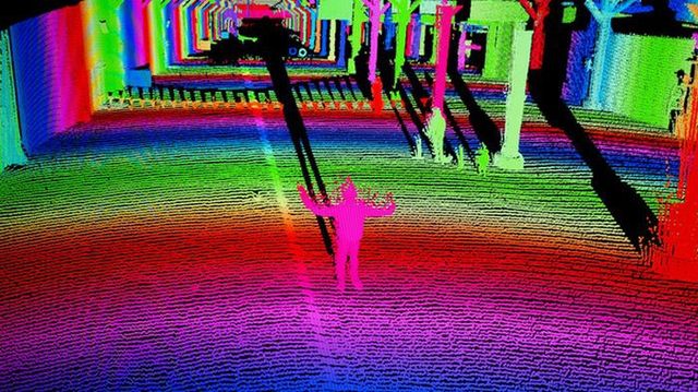 Яким "бачать" світ безпілотні авто: ефектні фото - фото 160629