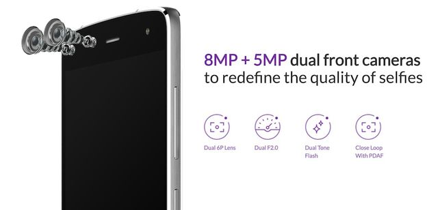 Alcatel випустив перший у світі смартфон із чотирма камерами - фото 157147