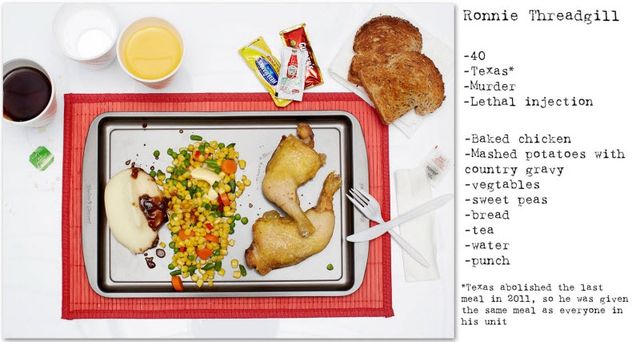 Як виглядала остання трапеза приречених на смертний вирок - фото 160439