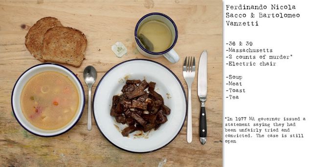 Як виглядала остання трапеза приречених на смертний вирок - фото 160437