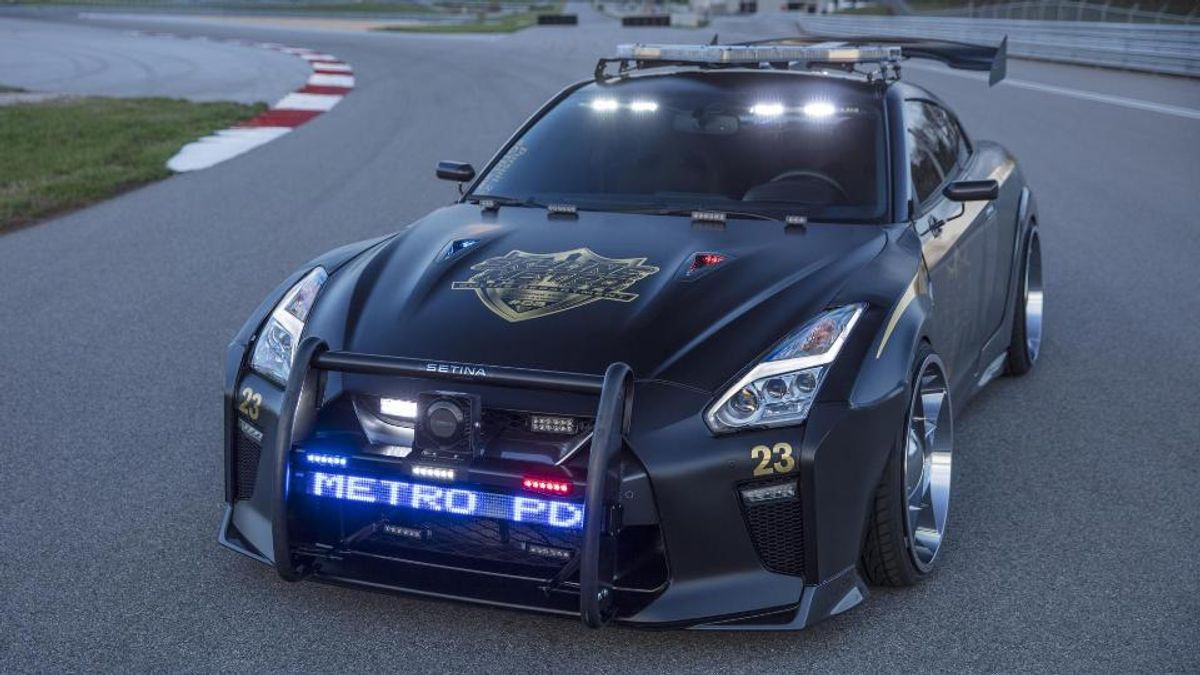 Nissan представить крутий поліцейський GT-R - фото 1