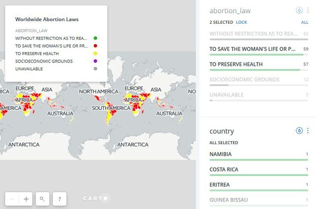 Серед яких країн опиниться Україна, якщо заборонить аборти - фото 158886