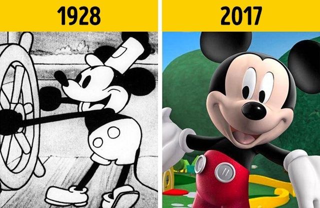 Як змінювалися герої наших улюблених мультфільмів з розвитком анімації - фото 156798
