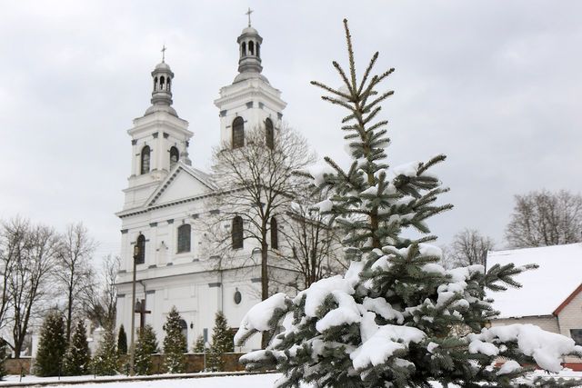 Білорусь на Великдень раптово замело снігом: вражаючі фото - фото 160214