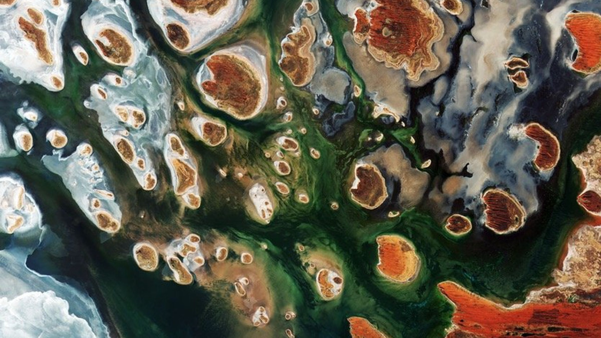 Як виглядає пустельник оазис з супутника: унікальне фото - фото 1