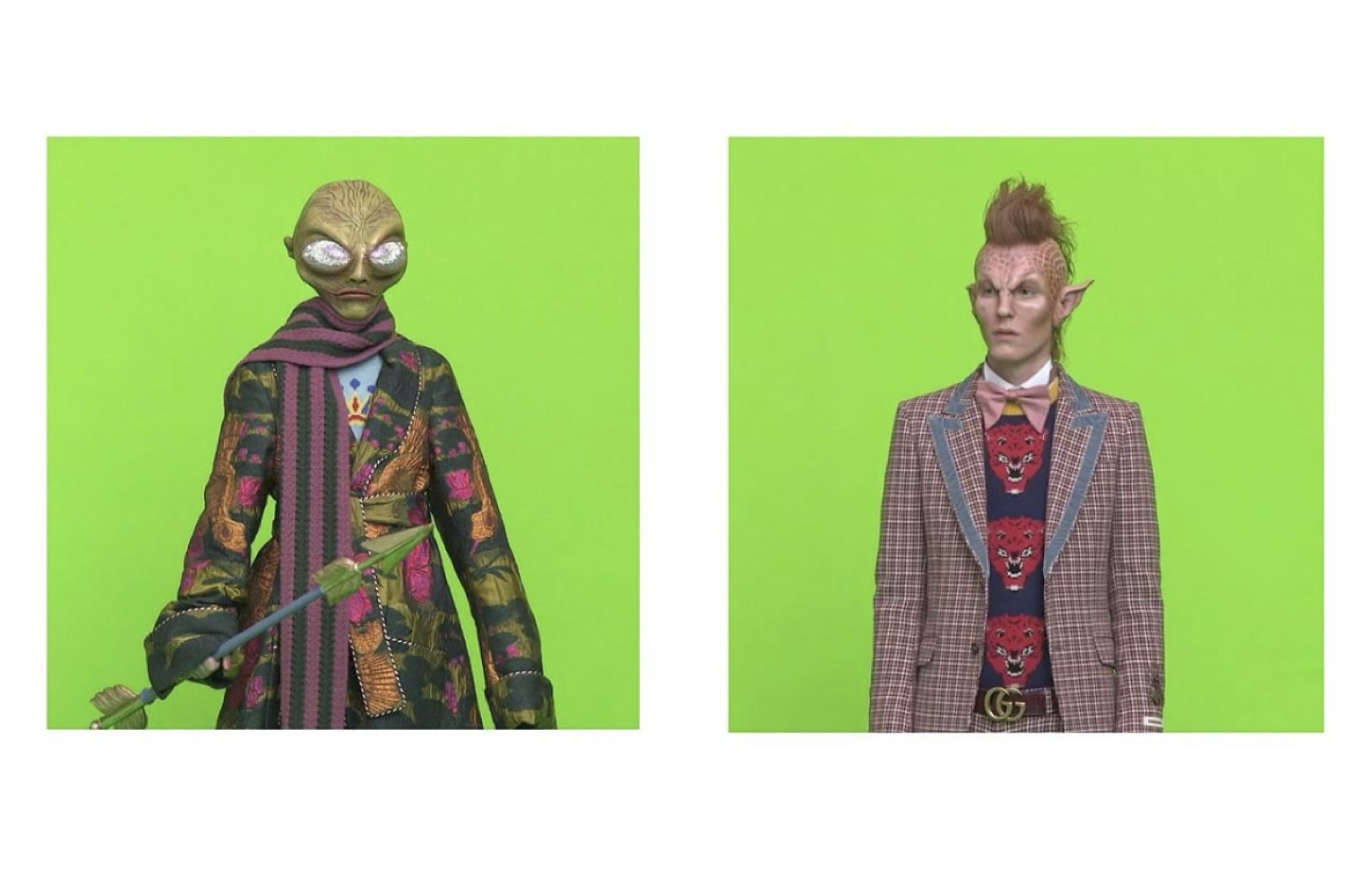 Без моделей: Бренд Gucci здивував рекламою з монстрами - фото 1