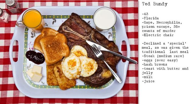 Як виглядала остання трапеза приречених на смертний вирок - фото 160434