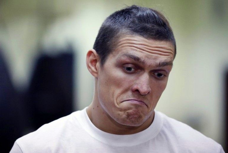 Як Усик тренується перед майбутнім боєм під гучний хіт "Грибів"