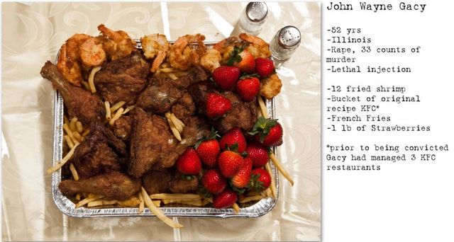 Як виглядала остання трапеза приречених на смертний вирок - фото 160429