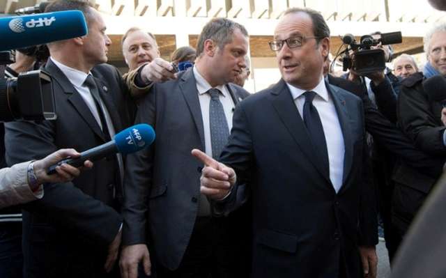 Як французи обирали нового президента: фоторепортаж - фото 161912
