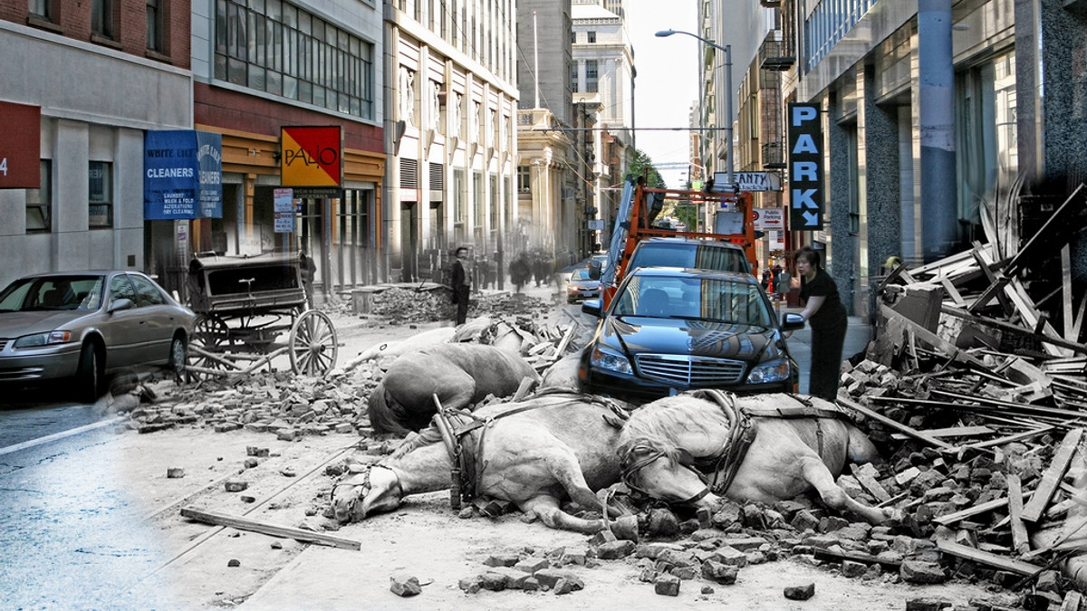 Як виглядав Сан-Франциско до та після землетрусу 1906 року - фото 1