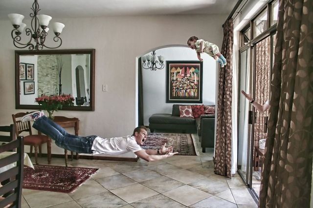 Татусь-фотограф показав життя із сином в серії кумедних знімків - фото 162175