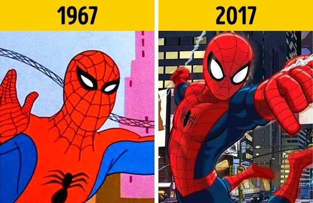 Як змінювалися герої наших улюблених мультфільмів з розвитком анімації - фото 156799