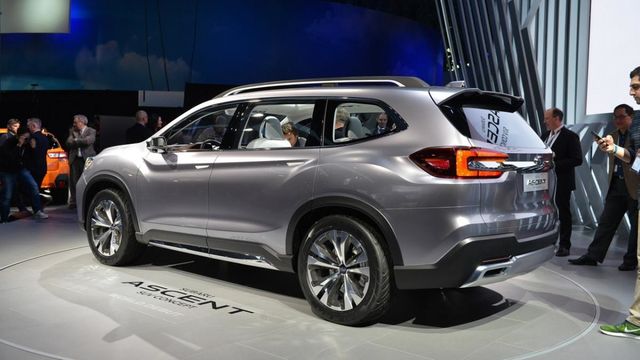 Subaru показала потужний семимісний кросовер Ascent - фото 159710