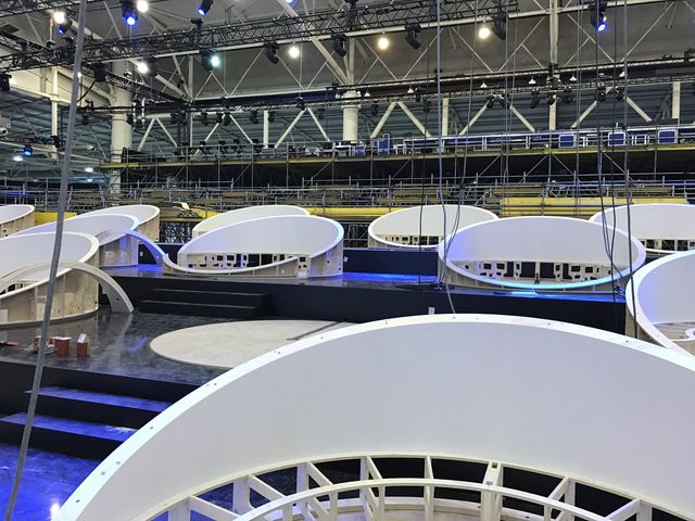 У мережі опублікували фото з будівництва головної сцени Євробачення-2017 - фото 158919