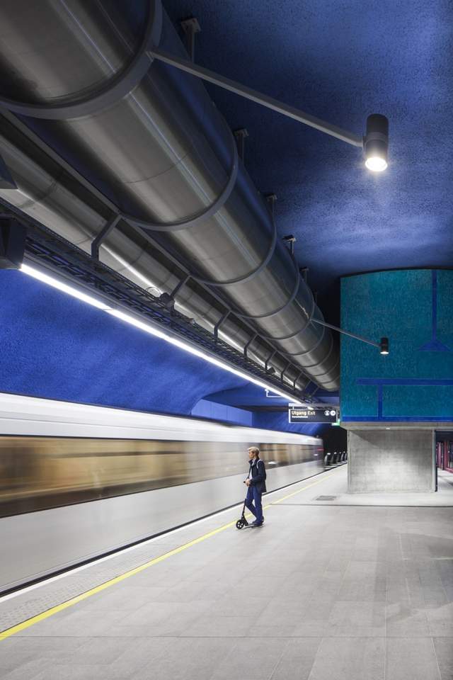 Як виглядає найсучасніше метро у Норвегії: футуристичні фото - фото 168257