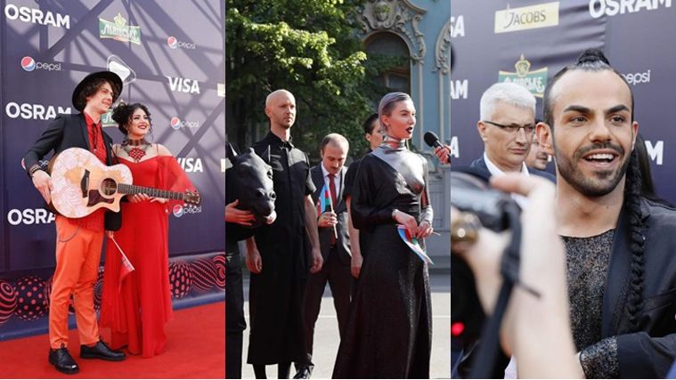 Зірки Євробачення на червоній доріжці: яскраві фото - фото 1