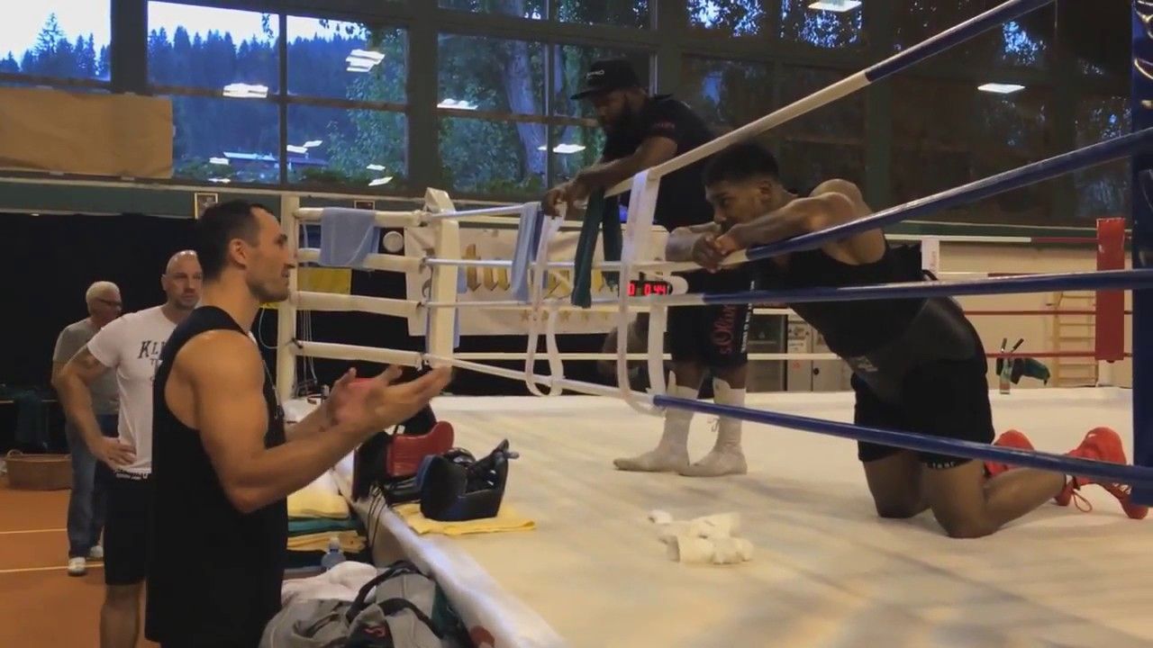 Кличко вчив Джошуа три роки тому: рідкісне відео